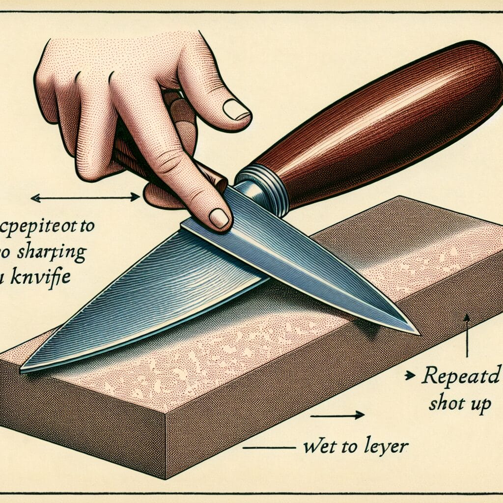 Schnitzmesser richtig schleifen